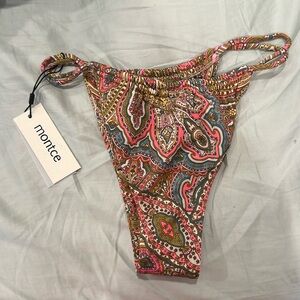 Montce Paisley Brasil Bikini Bottoms